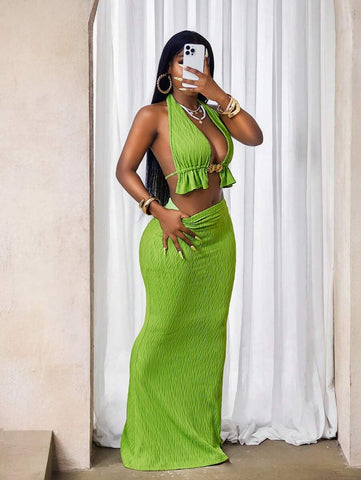 BamGleam Women Two Pieces Outfits For Daily Wear