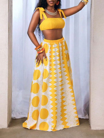 BamGleam Women Two Pieces Outfits For Daily Wear