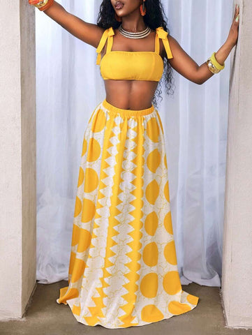 BamGleam Women Two Pieces Outfits For Daily Wear