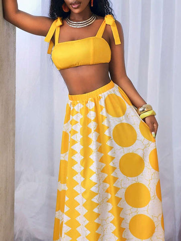 BamGleam Women Two Pieces Outfits For Daily Wear