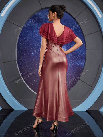 Beaded Formal Party Dress For Women