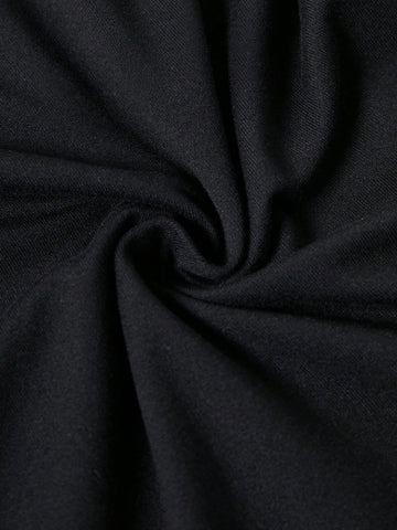 Black And White Bodycon Strapless Romper Set