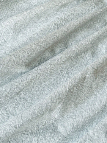 Blossori Young Girls' French Elegant Yellow/Blue Woven Multi-Piece Round Neck Dress, Spring And Summer