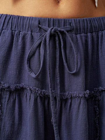 Bohemela Women's Frayed Hem Summer Shorts For Vacation