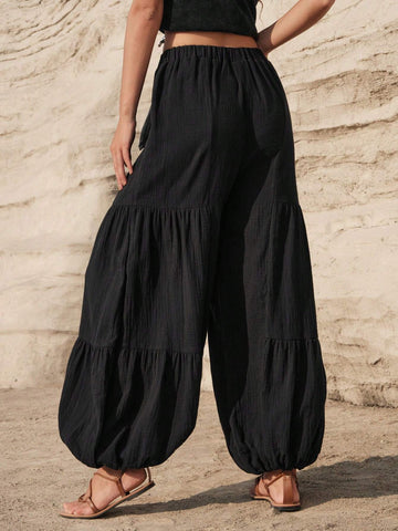 Bohemela Women's Summer Vacation Style Long Pants