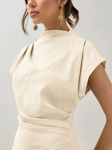 COSMINA Ladies' Plain And Simple Daily Wear, Wrinkle Shirt