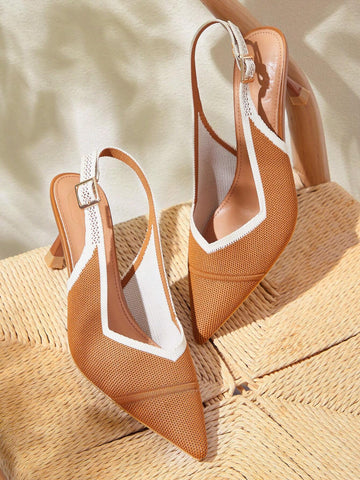 Fashionable Versatile Pointed Toe High Heel Pumps
