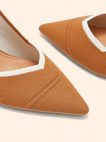 Fashionable Versatile Pointed Toe High Heel Pumps