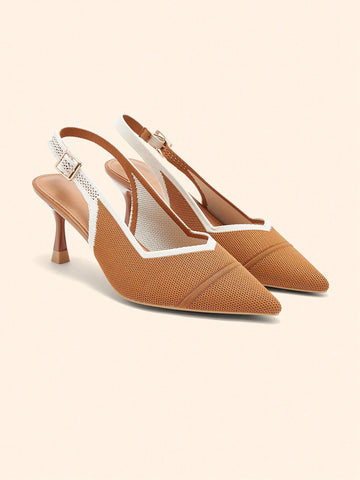 Fashionable Versatile Pointed Toe High Heel Pumps