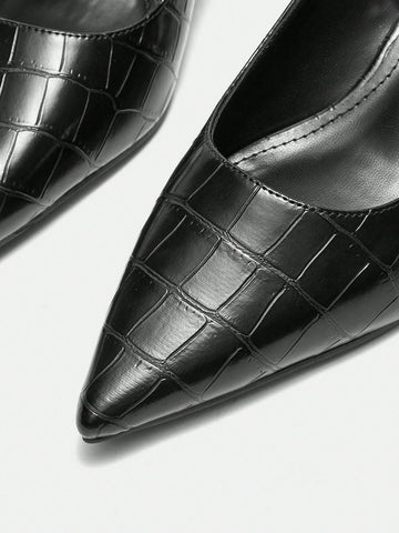 Women's Solid Color Pointed Toe Minimalist Casual Shoes For Christmas