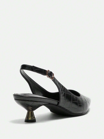 Women's Solid Color Pointed Toe Minimalist Casual Shoes For Christmas