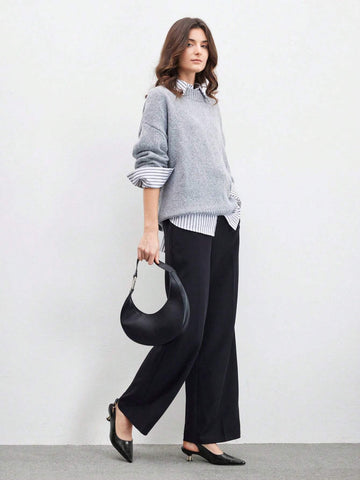 Women's Solid Color Pointed Toe Minimalist Casual Shoes For Christmas