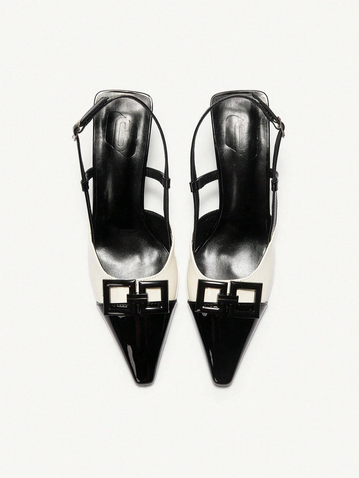 CUCCOO CHICEST Pointed Toe Color Block High Heel Pumps For Women Fall