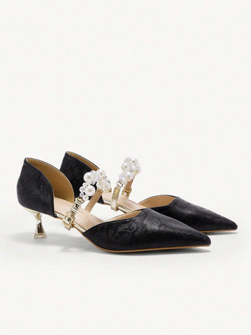 Women's Fashion Versatile Elegant Pointed Toe High Heel Pumps