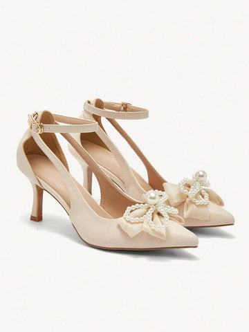 Women's Fashionable And Versatile Elegant Pointed Toe High Heel Pumps