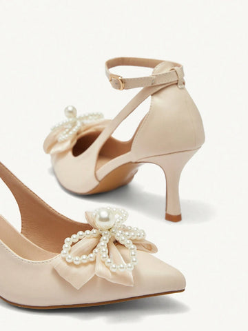 Women's Fashionable And Versatile Elegant Pointed Toe High Heel Pumps