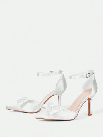 Pointed Toe Stiletto High Heels Fashion Evening Party Euro-American Wedding Women Dress Shoes