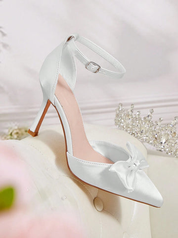 Pointed Toe Stiletto High Heels Fashion Evening Party Euro-American Wedding Women Dress Shoes