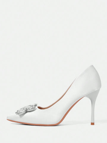 Women's Pointed Toe Fashion Elegant High Heel Pumps For Party And Event