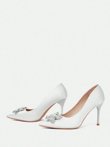 Women's Pointed Toe Fashion Elegant High Heel Pumps For Party And Event