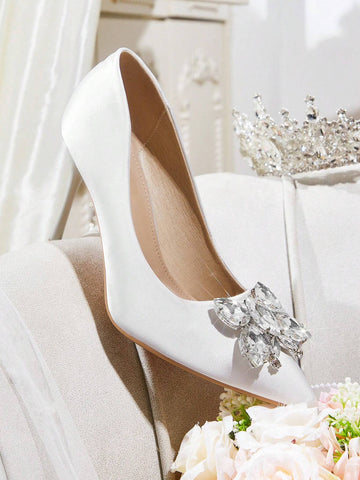 Women's Pointed Toe Fashion Elegant High Heel Pumps For Party And Event