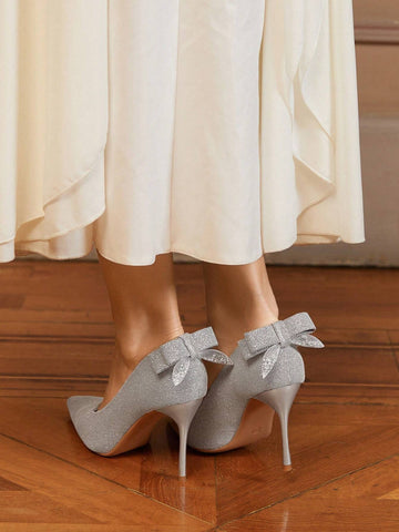 Women's Solid Color Elegant High Heel