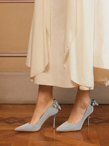 Women's Solid Color Elegant High Heel