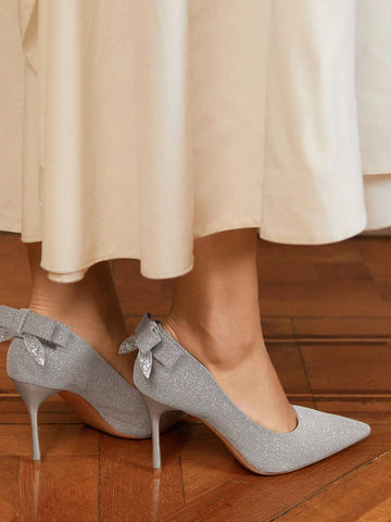 Women's Solid Color Elegant High Heel