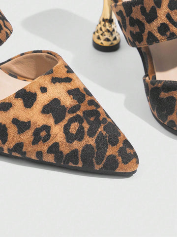 Pointed Toe Simple Fashionable Ladies High Heel Pumps