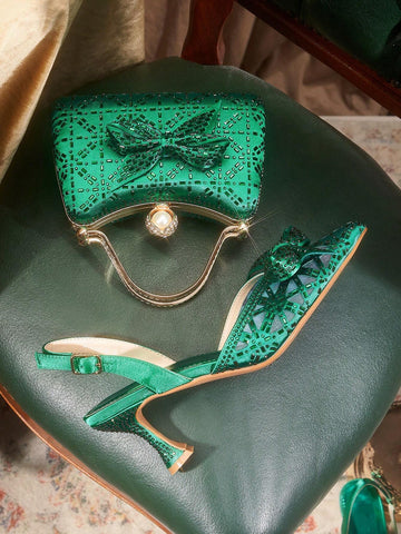 Green Party Fashion Shoe Covers For Women