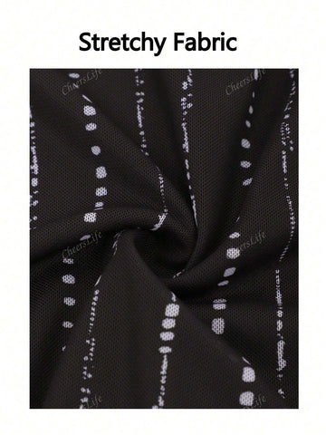 Women's 3/4 Sleeve Blouses Casual V Neck Dress Shirts Double Layers Mesh Tunics Tops