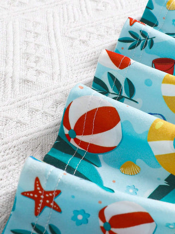 Children's New Summer Digital Print Endless Dress