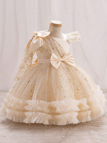 Christmas Party Wear Santa Dress, New Year Dress For Young Girl Formal Occasion Outfits