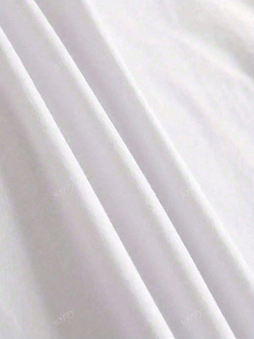 Christmas Snowflake & Reindeer Print Crew Neck Casual Long Sleeve T-Shirt