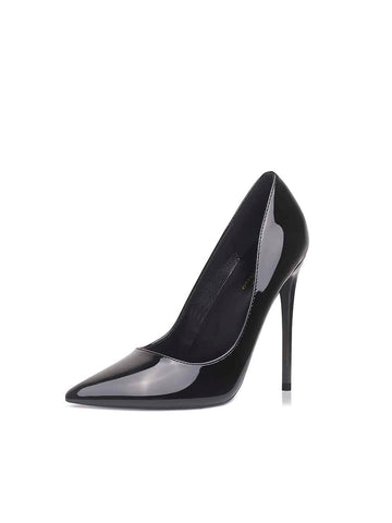 Classic Sexy Pointed-toe High Heels With 12cm Stiletto Heels For Office Ladies