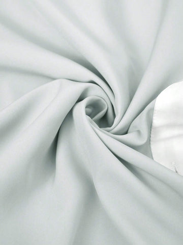 Contrast Trim Drop Shoulder Shirt Without Tee