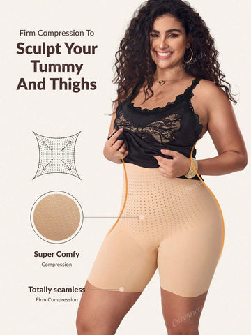 CurvySweet Original Design Butterfly Lace Applique Longline Bodycon Dress