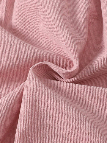 Cute Casual Pink Dress For Girls