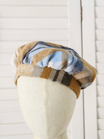 Cute Classic Girls Dress, New Style Toddler Gingham Sweet Fashionable Versatile Doll Dress, Baby Princess Dress