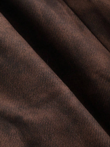 DAZY 1pc Women's Tie-Dye Pattern Loose Skirt With Zipper