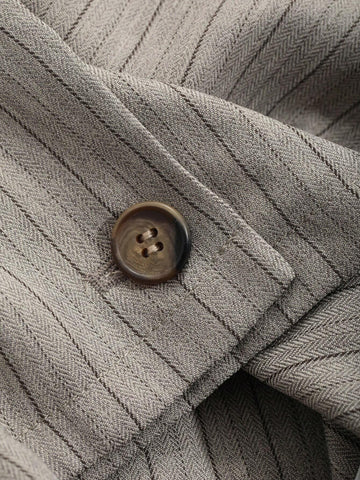 DAZY 2pcs Women's Front Button Long Sleeve Top And Pants Casual Autumn New Sets