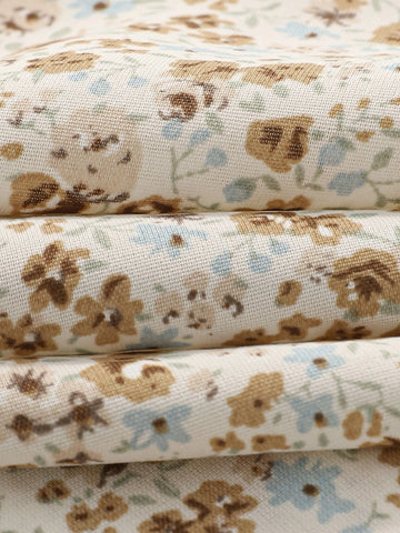 DAZY Ditsy Floral Print Split Hem Skirt