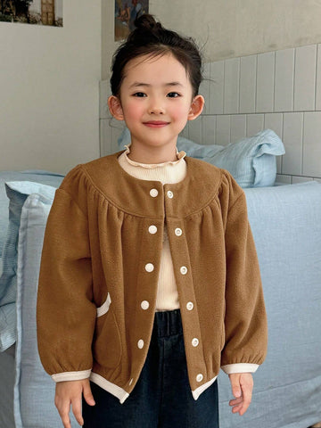 DAZY Girls (Toddler) Fall Jacket