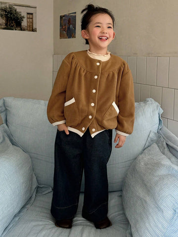 DAZY Girls (Toddler) Fall Jacket