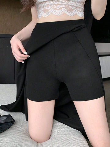 DAZY Ladies' Long Split Skorts