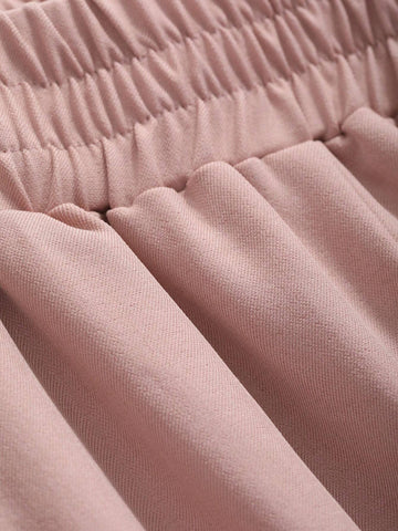 DAZY Ladies Plain Loose Fit Regular Pants For Commute