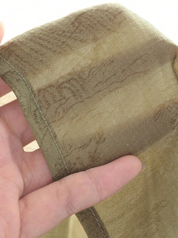 DAZY Loose Elastic Waist Wide Leg Pants With Floral Prints For Women