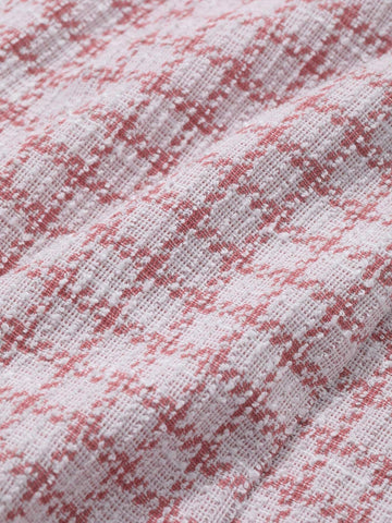 DAZY Plaid Suspender Women Elegant Commuter Short Dress