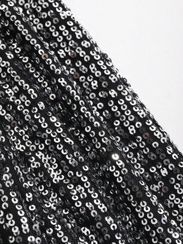 DAZY Sequin Fashionable And Sexy Tight-Fitting Skirt