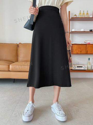 DAZY Split Side A-line Skirt